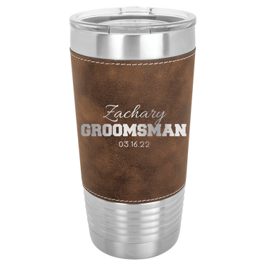 Personalized Custom Tumbler - Ideal Best Man and Groomsman Gift